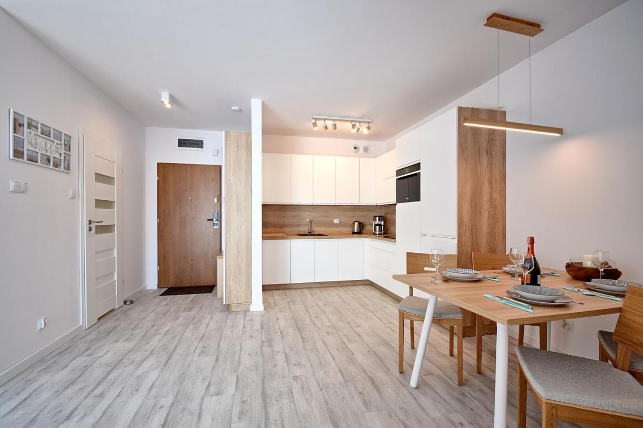 Apartament Nadmorskie Tarasy Spa Deluxe 코워브제크 외부 사진