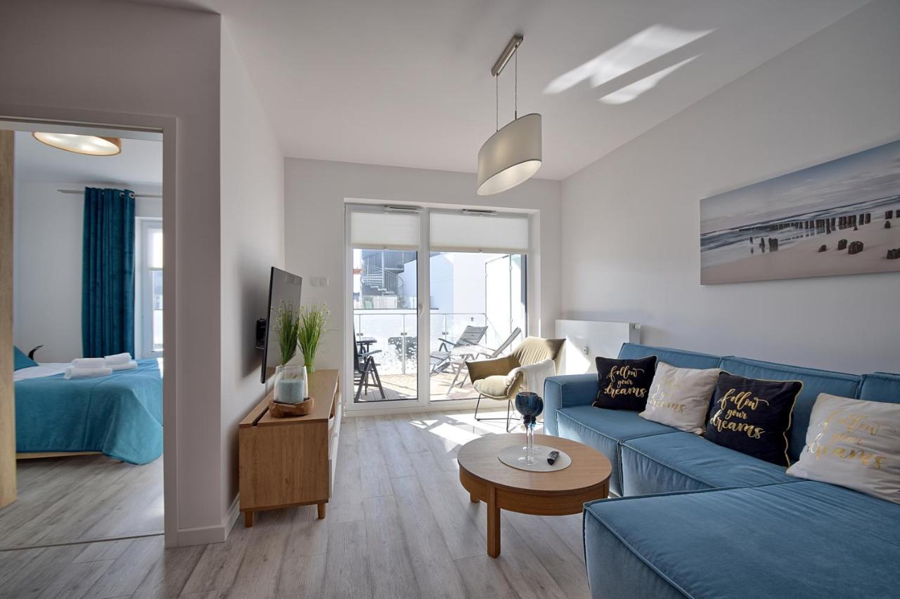 Apartament Nadmorskie Tarasy Spa Deluxe 코워브제크 외부 사진