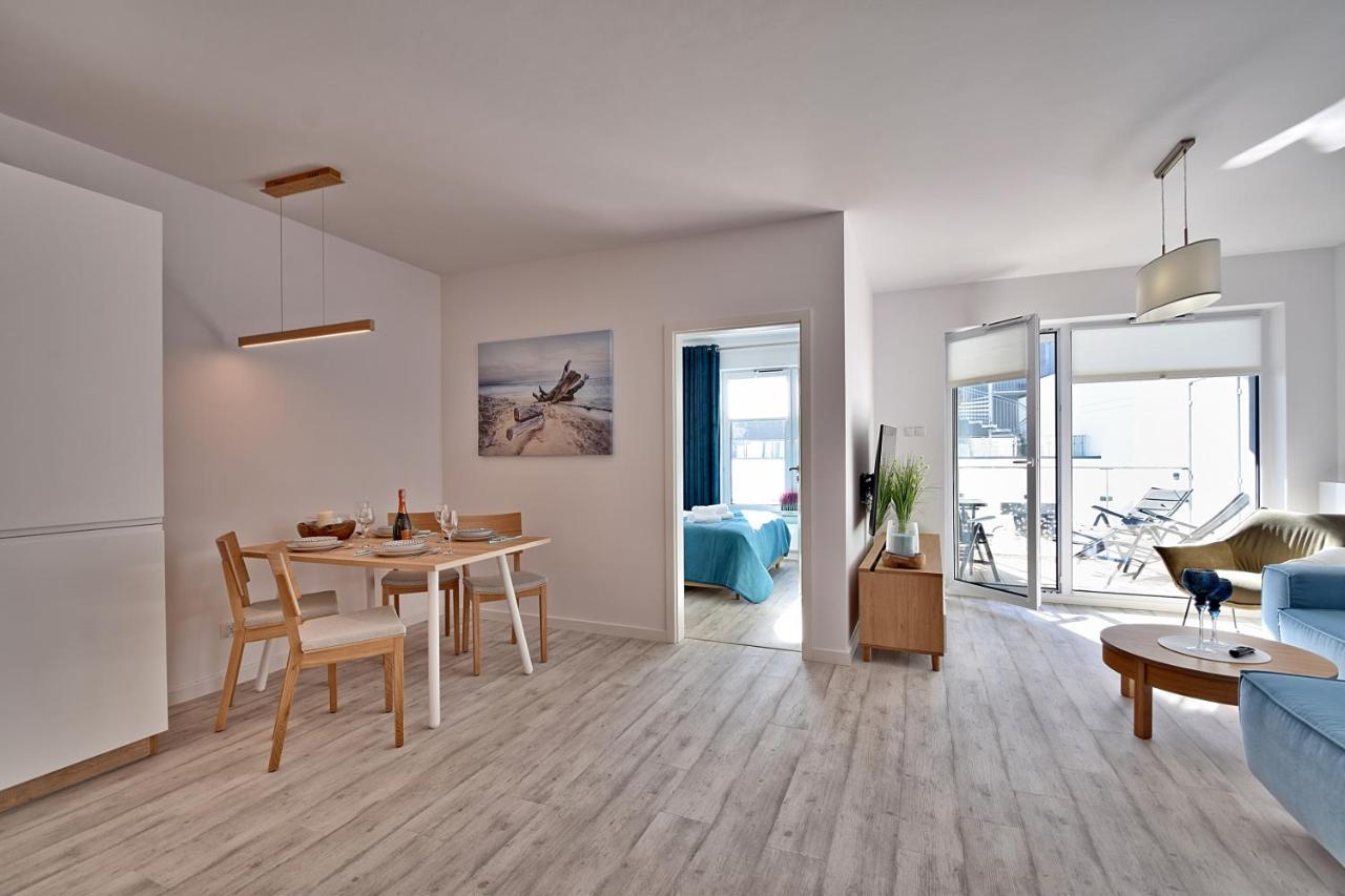 Apartament Nadmorskie Tarasy Spa Deluxe 코워브제크 외부 사진