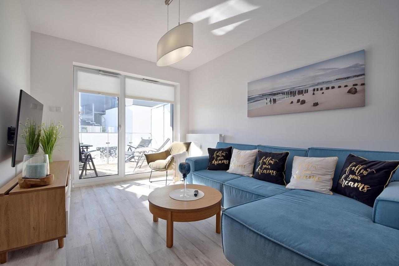Apartament Nadmorskie Tarasy Spa Deluxe 코워브제크 외부 사진